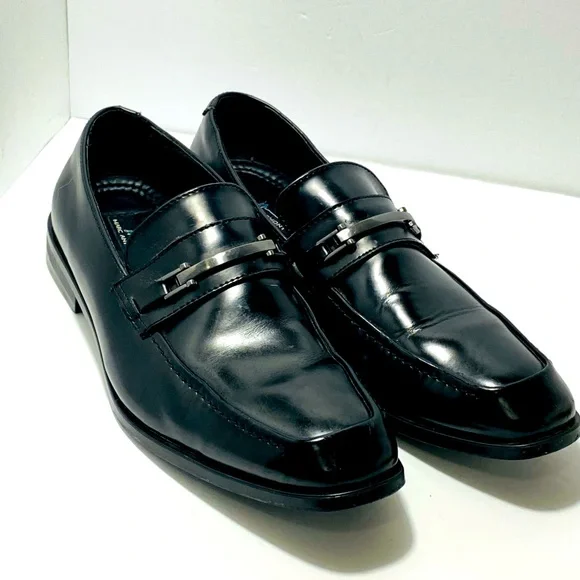 Marc Anthony | Shoes | Marc Anthony Mens Black Leather Slip  display picture 2